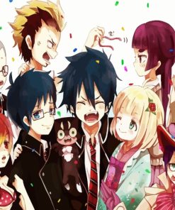 Anime Blue Exorcist Characters Paint by numbers