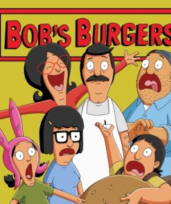 Bobs Burgers Animation paint by numbers
