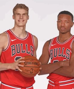 Chicago-Bulls-players-paint-by-numbers