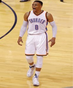 Legend Russel Westbrook Paint by numbers