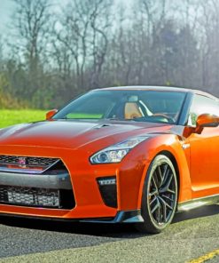 Nissan-GT-R-paint-by-number