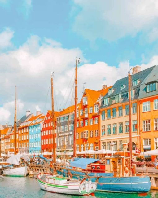 Nyhavn-denmark-paint-by-numbers