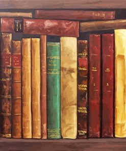 Old Books Paint by numbers
