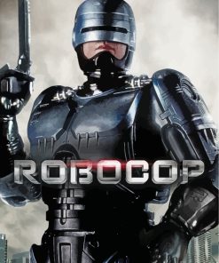 Robocop Science Fiction Movie Paint by numbers