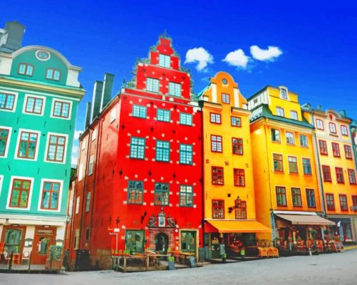 Sweden-Stockholm-paint-by-numbers