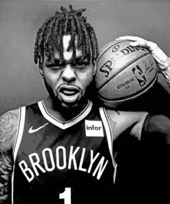 d-angelo-russell-dark-Brooklyn-Nets-paint-by-numbers