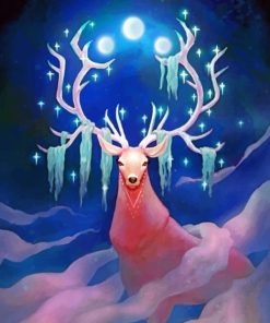 moon-guardian-stag-paint-by-numbers