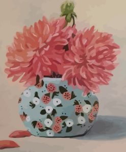 pink-chrysanthemum-in-a-vase-paint-by-numbers