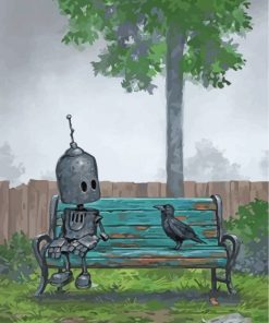 robot-and-his-new-friend-paint-by-numbers