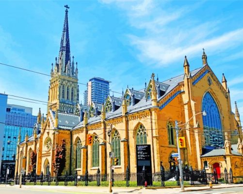 st-michael-s-cathedral-basilica-canada-tornoto-paint-by-number