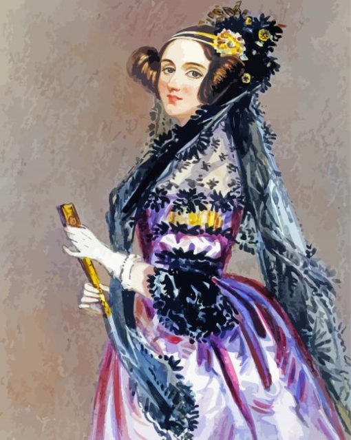 Ada Lovelace paint by number
