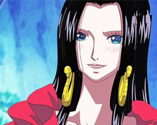 Boa Hancock One Piece Character paint by number