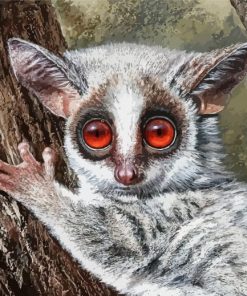 Bushbaby Art Paint by number