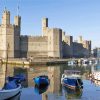 Caernarfon Castle Snowdon paint by number