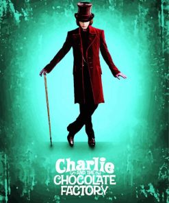 Charlie And The Chocolate Factory Illustration paint by number