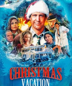 Christmas Vacation Poster paint by number