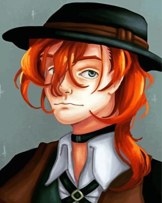 Chuuya Nakahara Art paint by number