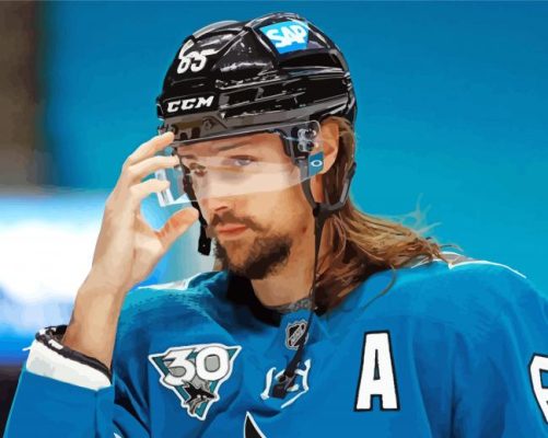 Erik Karlsson Sport paint by number