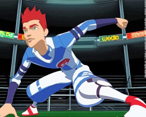 Galactik Football paint by number