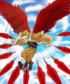Hawks My Hero Academia Anime paint by number