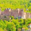 Heidelberg Castle paint by number