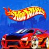 Hot Wheels Race Car paint by number