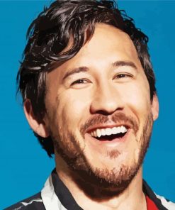 Markiplier Smiling paint by number