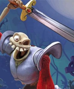 Medievil Character paint by number