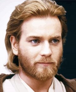 Obiwan Star Wars Paint by number