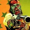 Red Dead Redemption Zombie paint by number