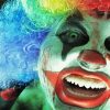 Scary Clown With Colorful Hair paint by number