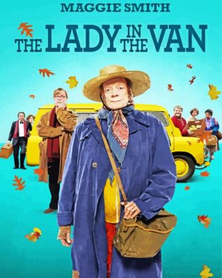 The Lady In The Van Poster paint by number