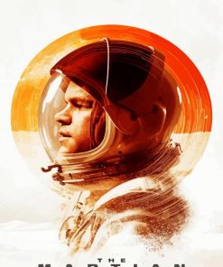 The Martian Poster paint by number