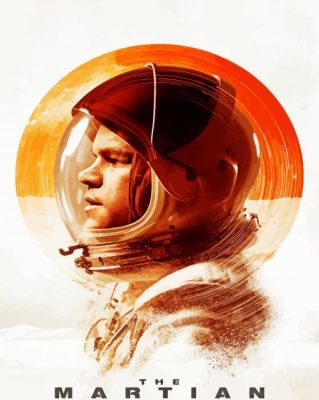 The Martian Poster paint by number