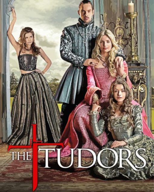 The Tudors Serie Poster Paint by number