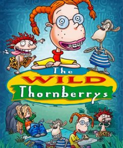 The Wild Thornberrys Animation paint by number