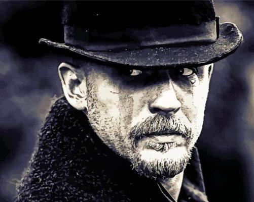 Tom Hardy Taboo Character paint by number