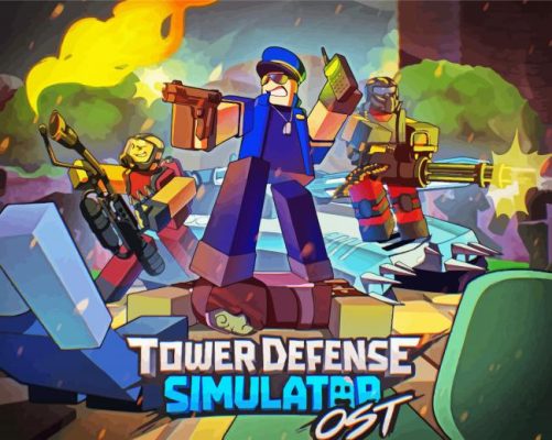 Tower Defense Simulator paint by number