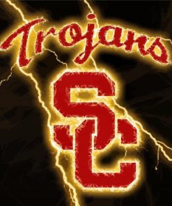 USC Trojans Art Paint by number