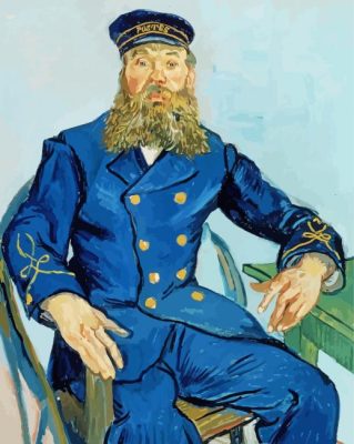 Van Gogh Postman paint by number