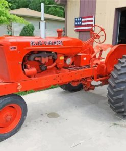 Aesthetic Allis Chalmers paint by number
