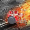 Aesthetic Drumkit paint by number