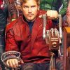 Aesthetic Peter Quill paint by number