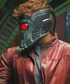 Aesthetic Star Lord paint by number