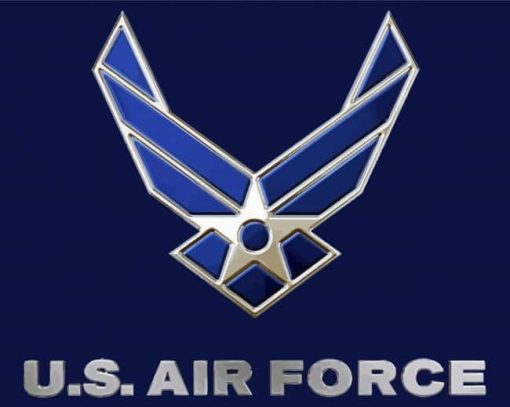 Air Force Symbol Paint by number