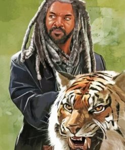 Cool King Ezekiel And Shiva paint by number