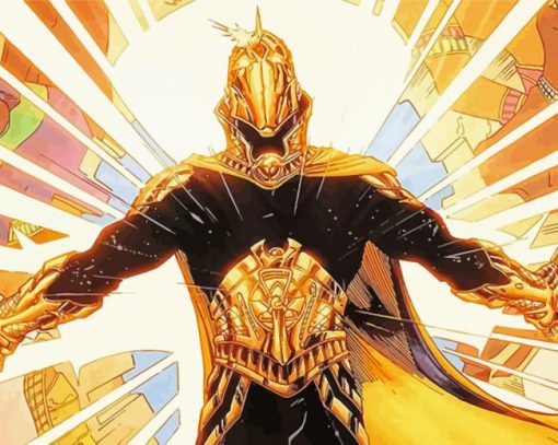 Doctor Fate paint by number