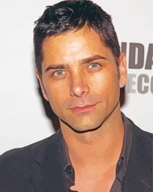 John Stamos Actor paint by number