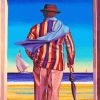 Lonely Man Peregrine Heathcote paint by number