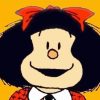 Mafalda Cartoon paint by number